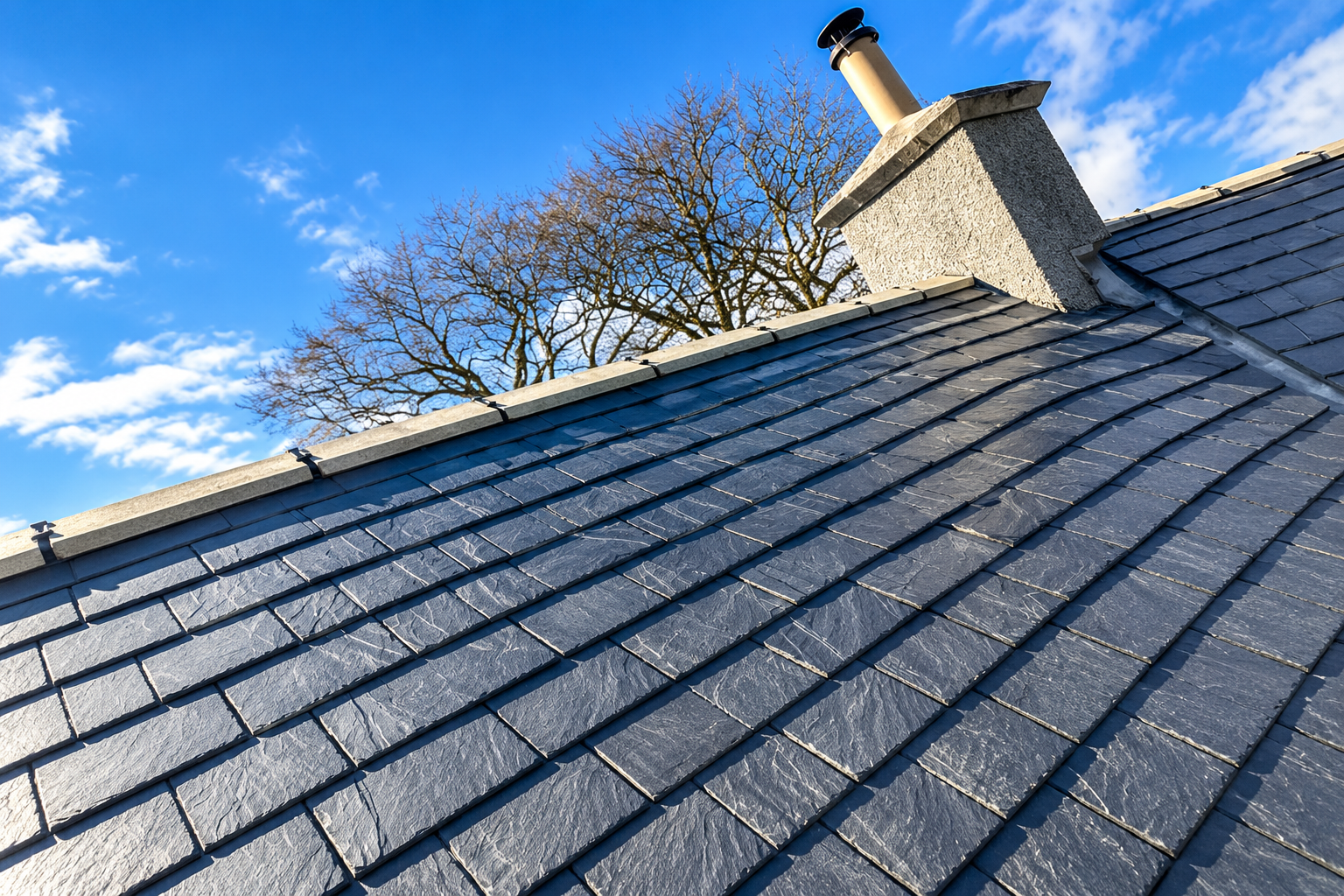 Aberroof re-slating and roofing work